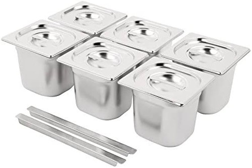 Gastronorm lid 1 6 - 6x, &